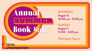 Annual Summer Book Sale
